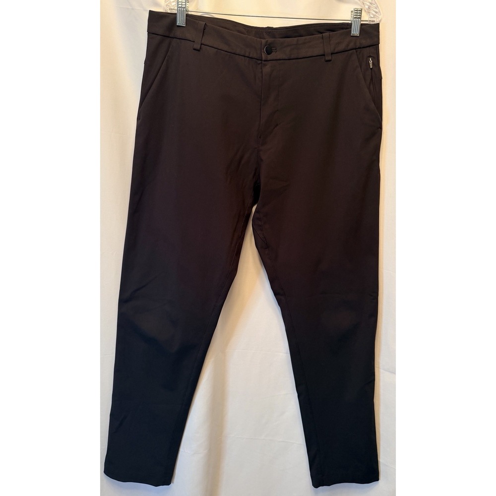 Lululemon Men's Size 36x33.5 Commission Pants Black Style LM5711S Classic Office